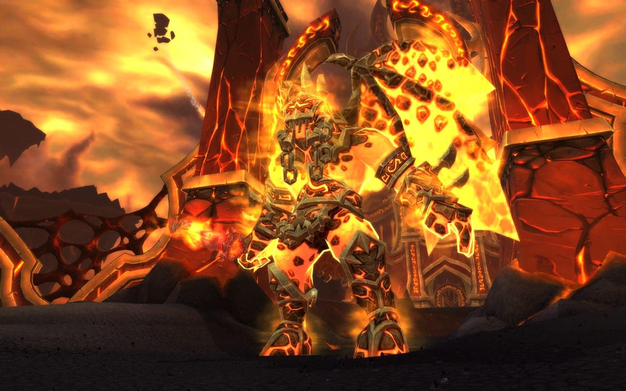 Ragnaros, el Señor del Fuego · Tierras del Fuego